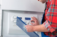 The Row system boiler installation